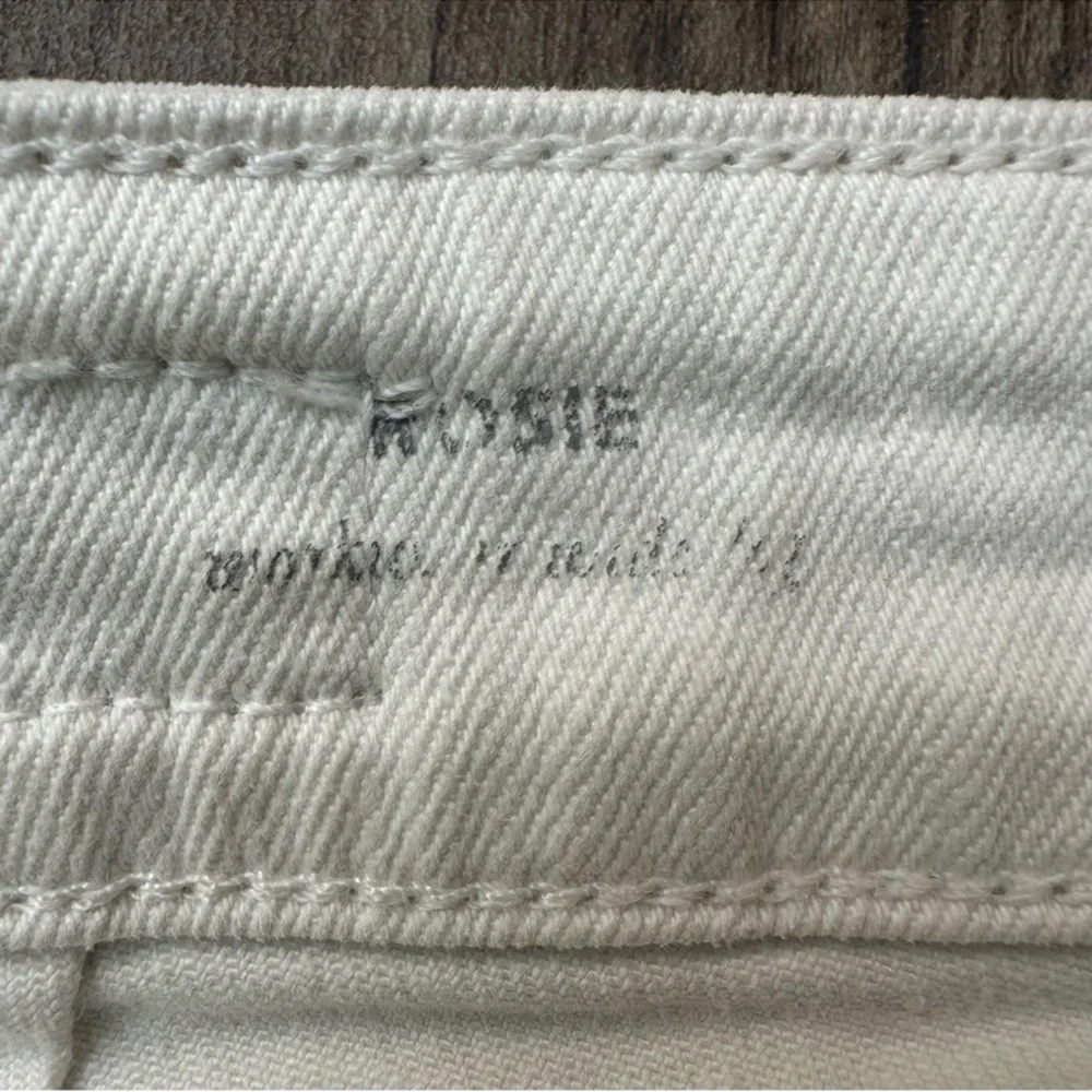 AG Adriano Goldschmied Rosie Workwear Wide Leg Jeans White 
Size 32 - Picture 11 of 12